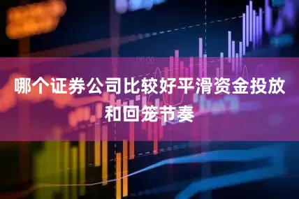 哪个证券公司比较好平滑资金投放和回笼节奏